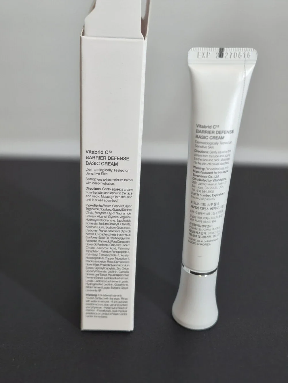 Dr. Brid C Barrier Defense Basic Cream, Hydrate & Firm, 20ml, NIB